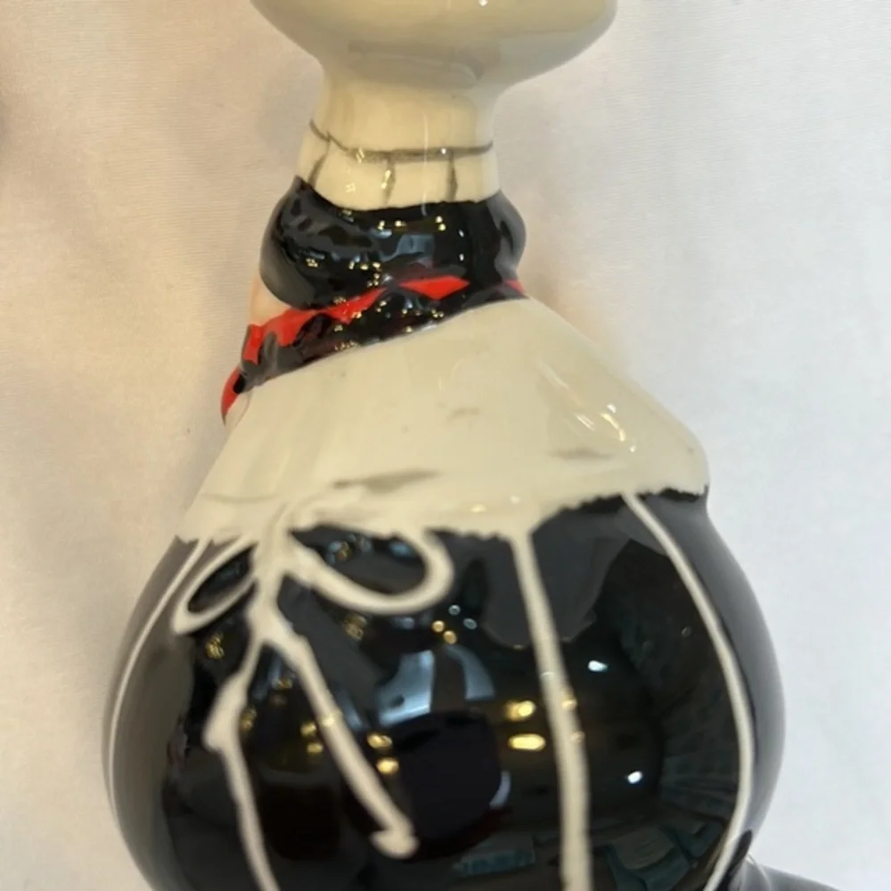 American Atelier at Home Boun Appetito Ceramic Salt-Pepper Shakers-NIB